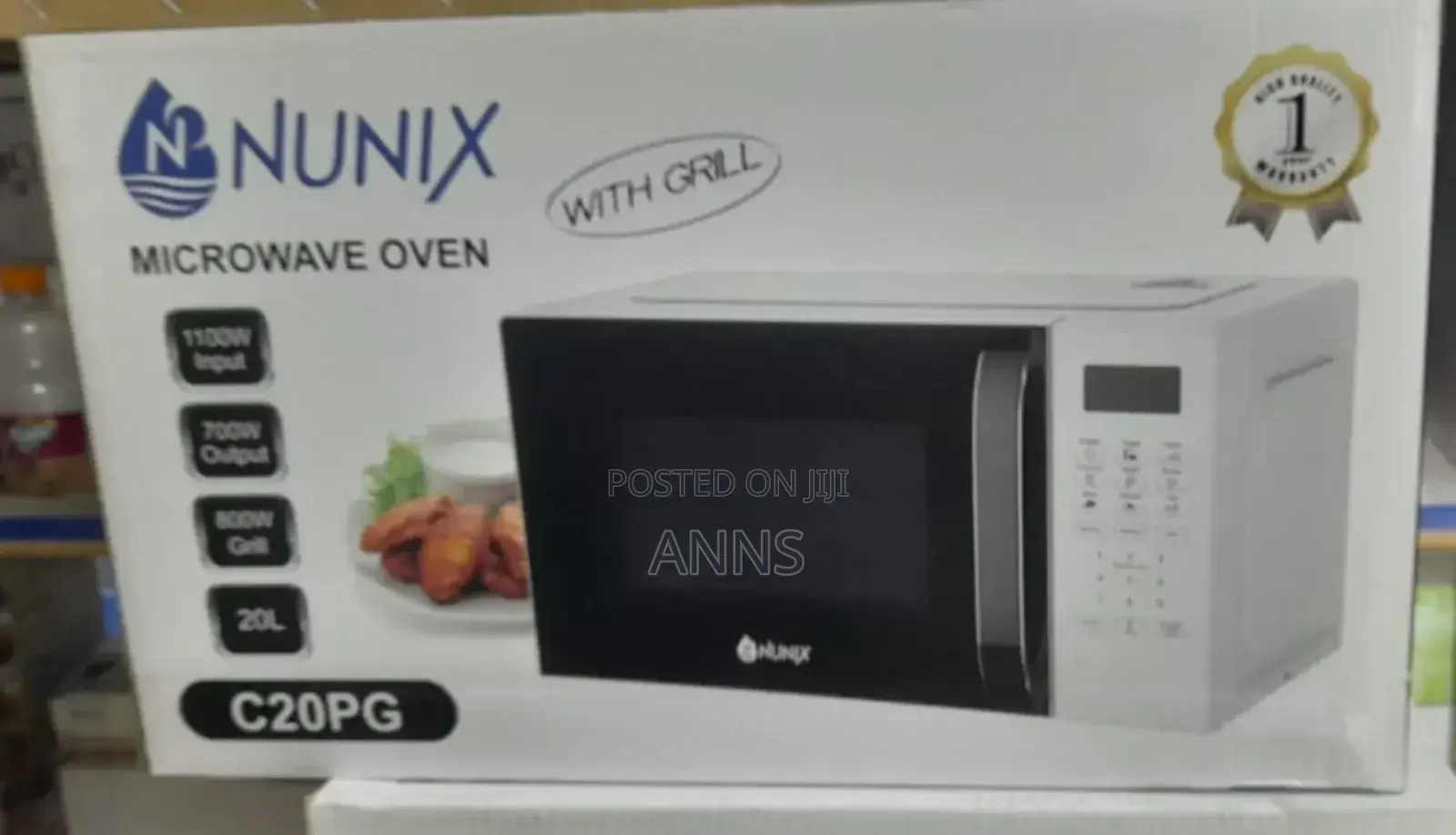 Nunix 20L Microwave Oven- With Grill