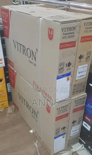 Vitron 32 Inch Smart- Frameless New Tv