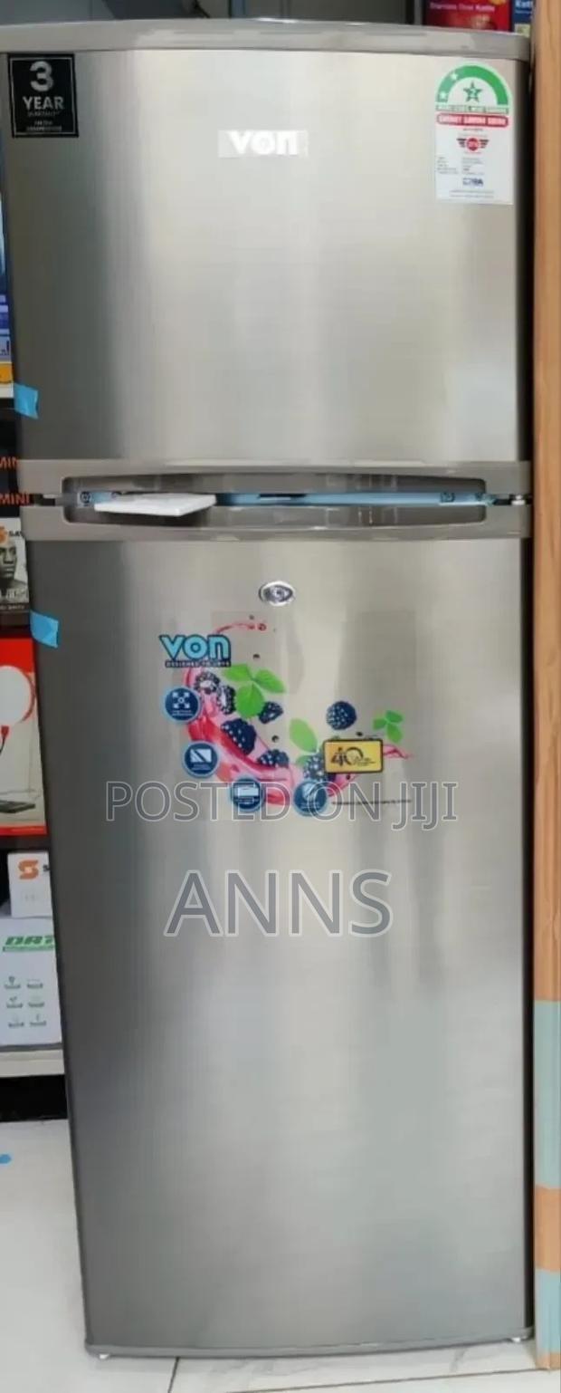 Von 181litres Double Doors Fridge-Vr181 - main view