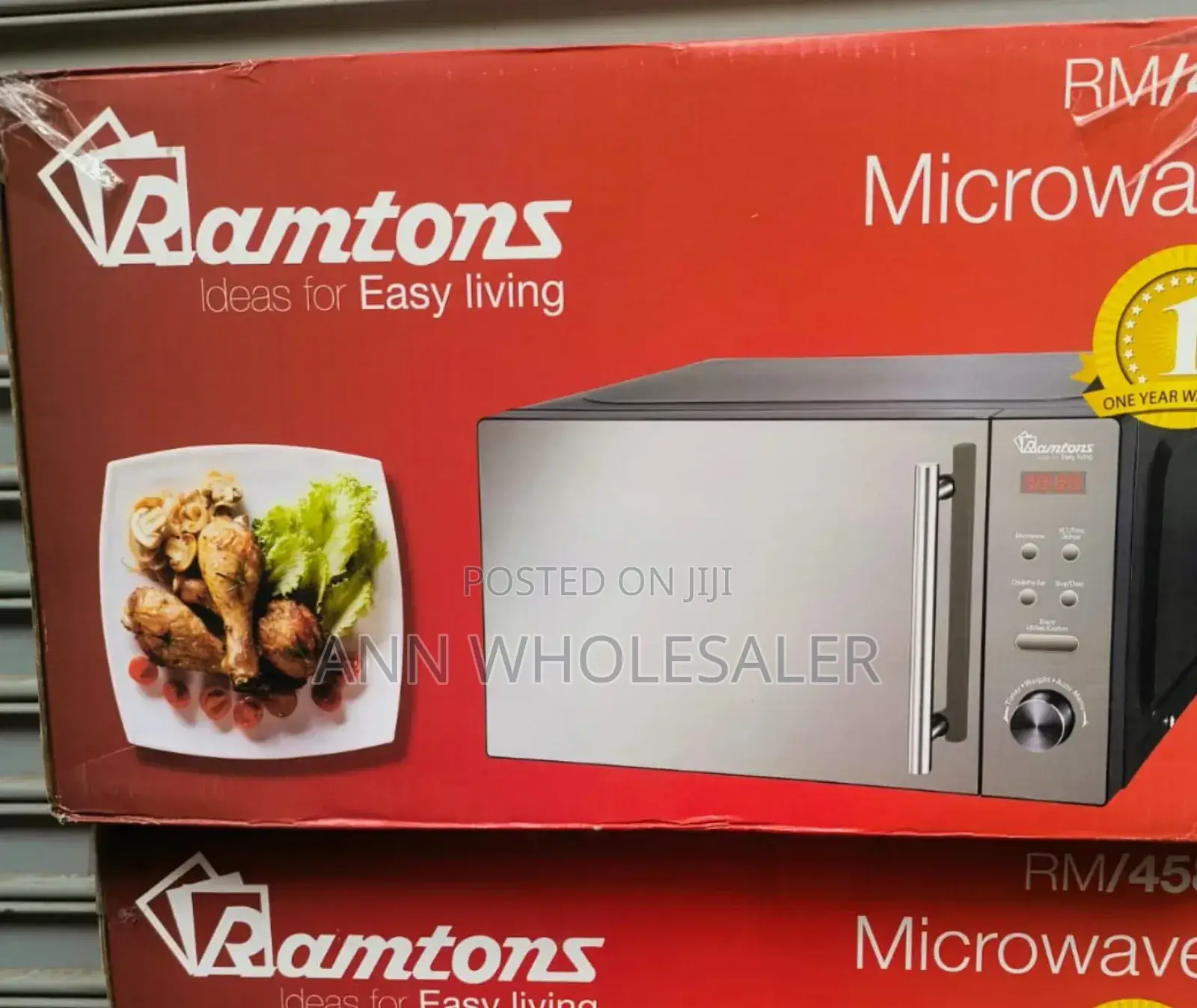 Ramtons RM/458 - Digital Glass Microwave, 700W - 20L R/M