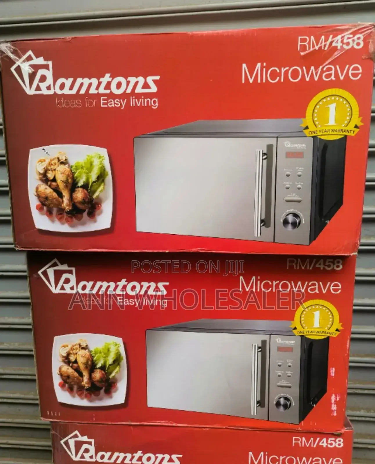 Ramtons RM/458 - Digital Glass Microwave R/M