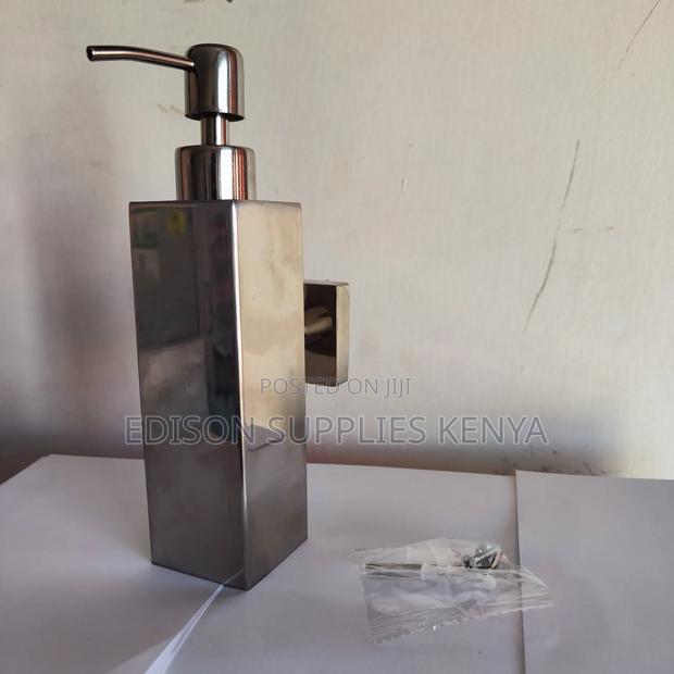 Liquid Soap Dispenser Kitchen Hand Press Pump Soap Bottle - thumbnail 5