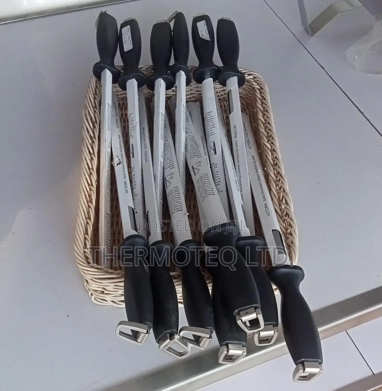 Knife Sharpener Knife Sharpening Steel - Hard C Plated