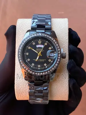 Rolex Iced Ladies Watch *