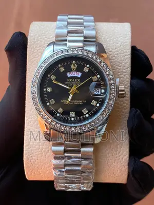 Rolex Iced Ladies Watch *