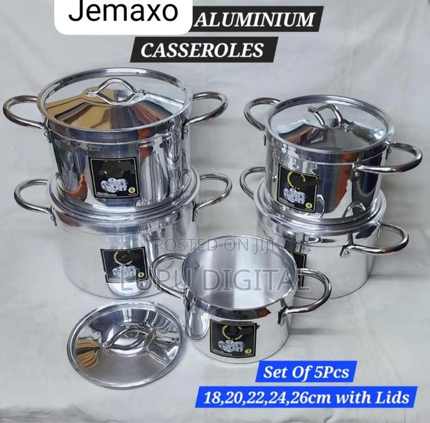 10pcs Jemaxo Heavy Pardini Stainless Steel Cookware