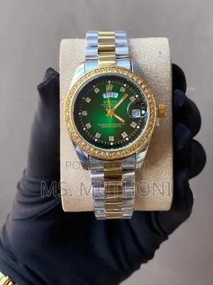 Rolex Iced Ladies Watch *