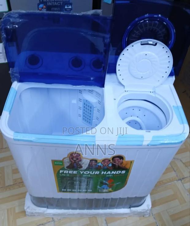 Syinix 10kgs Wash and Spin~Air Dry Spinner Washing Machine