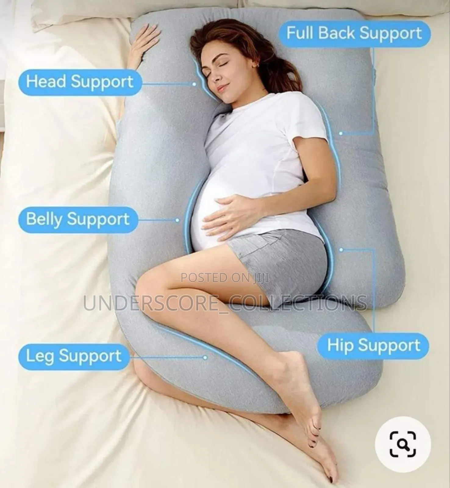 Pregnancy Pillow -U Shaped