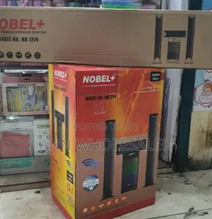Nobel Nb-1214 5.1ch High Tech Multimedia Sound System Bt/Nb