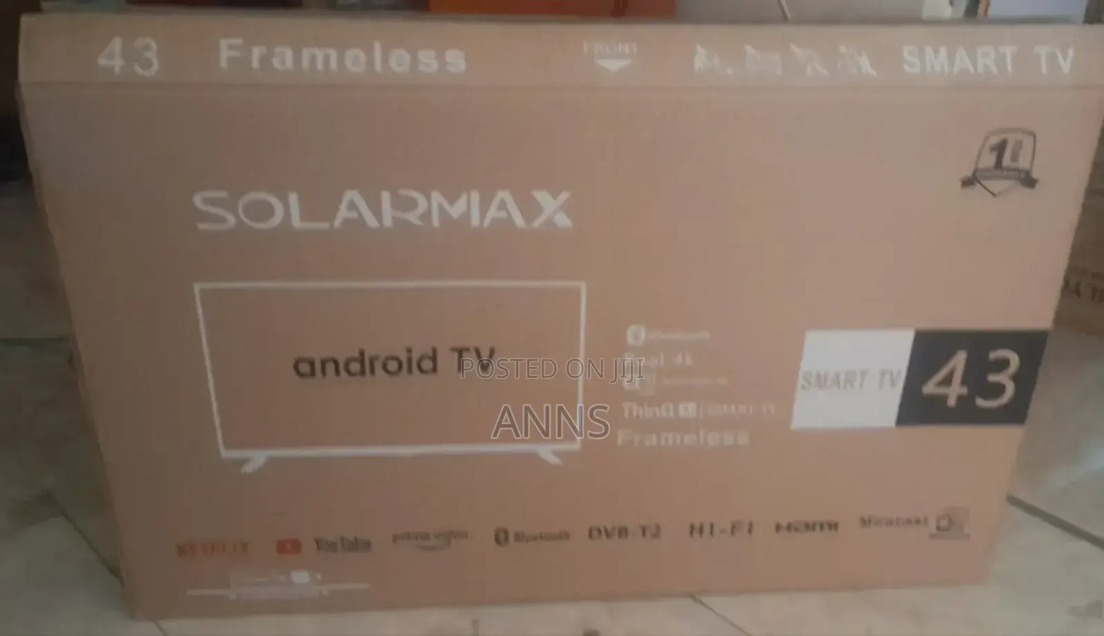 Solamax 43" Smart Android Television