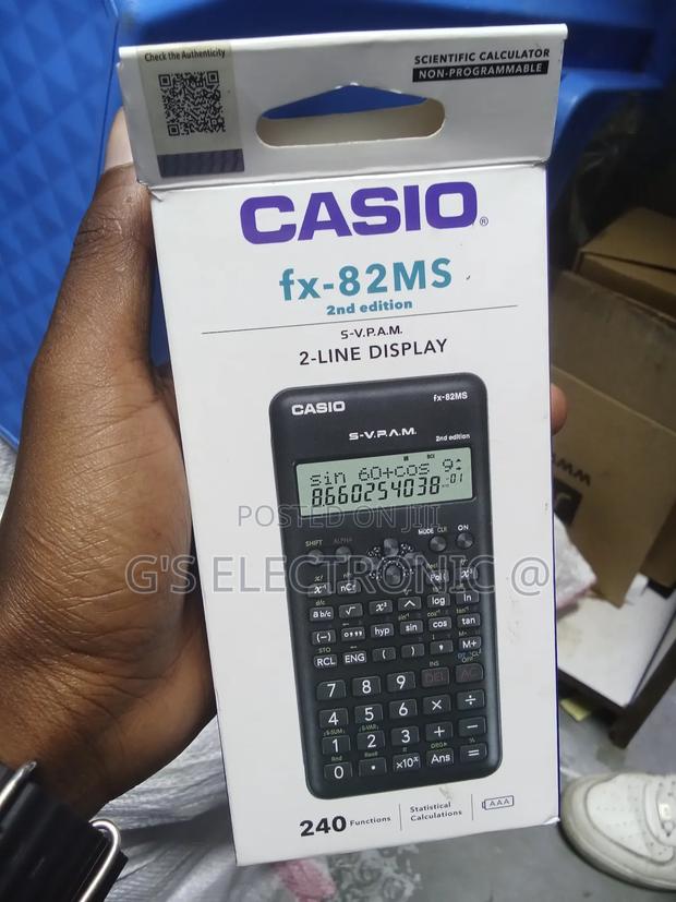 Casio Fx 82ms Calculator - main view