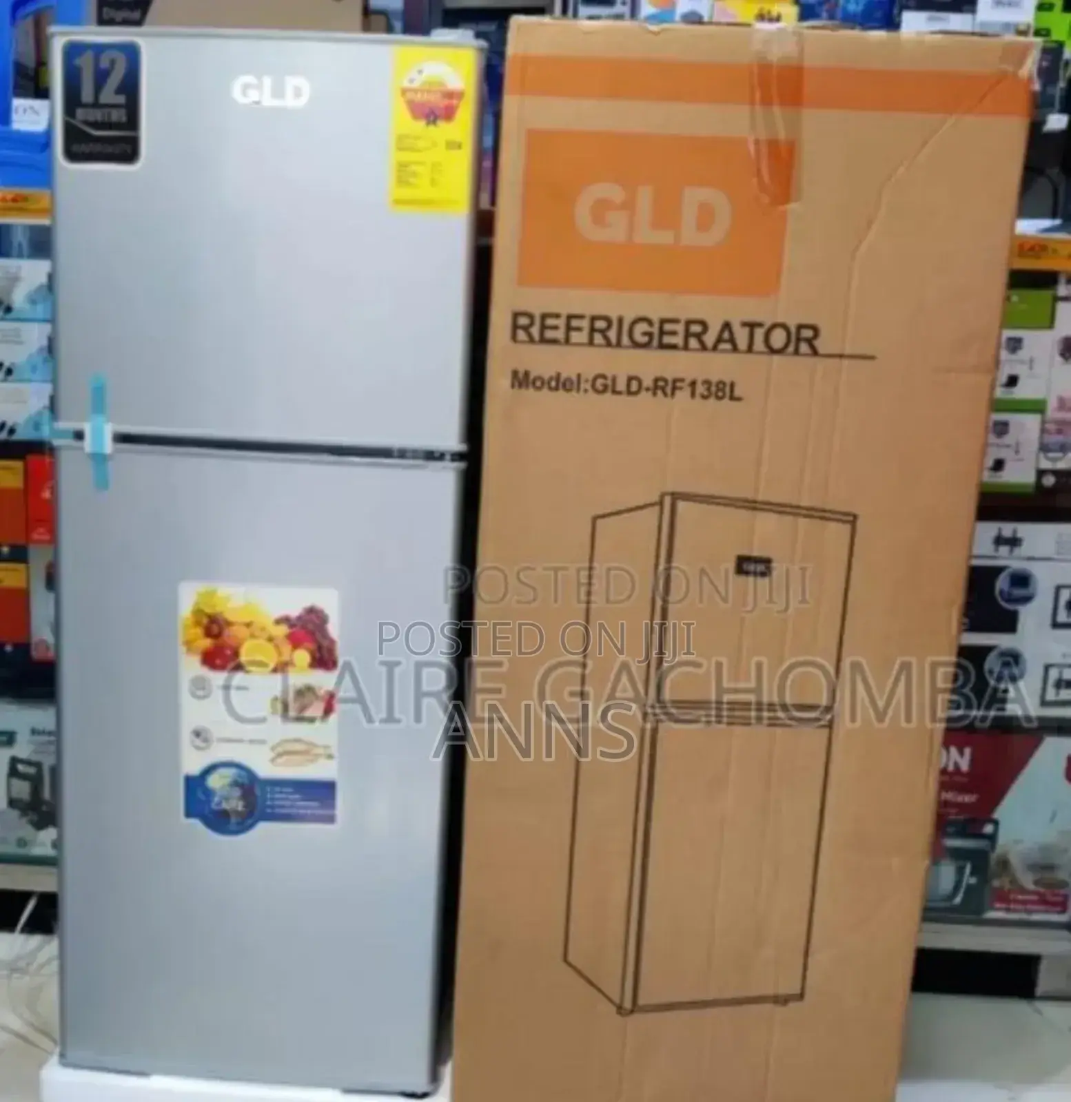 138litre GLD Fridge Double Door