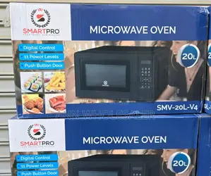 20 Litres Smart Pro Digital Black Microwave Oven HM/20