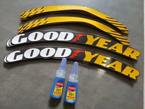 Good Year Tyre Sticker With Self Glue - Car Tyre Stickers