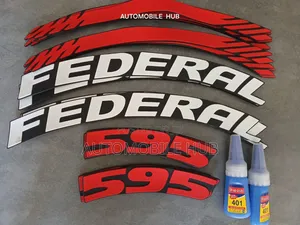 FEDERAL Tyre Stickers - Car Tyre Sticker