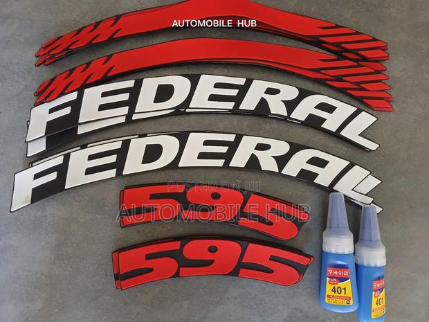 FEDERAL Tyre Stickers - Car Tyre Sticker