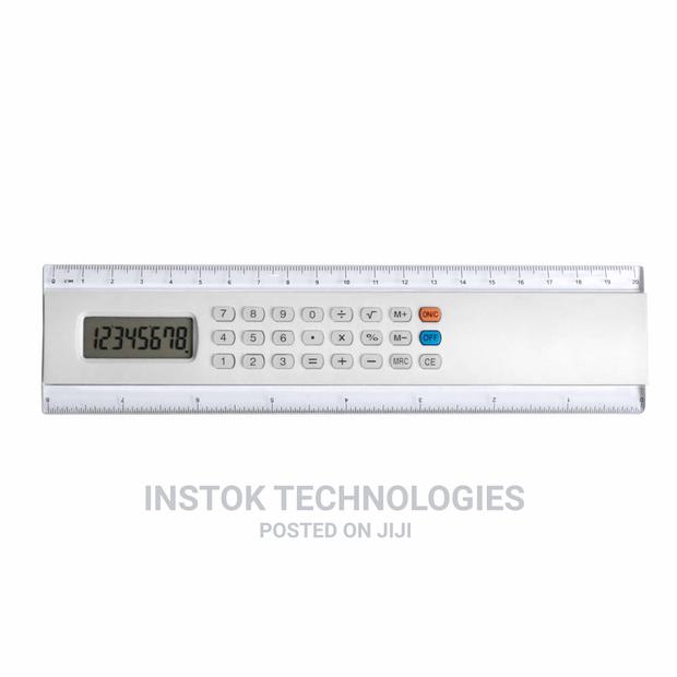 Portable Ruler With Calculator 20 Cm /8 Inch