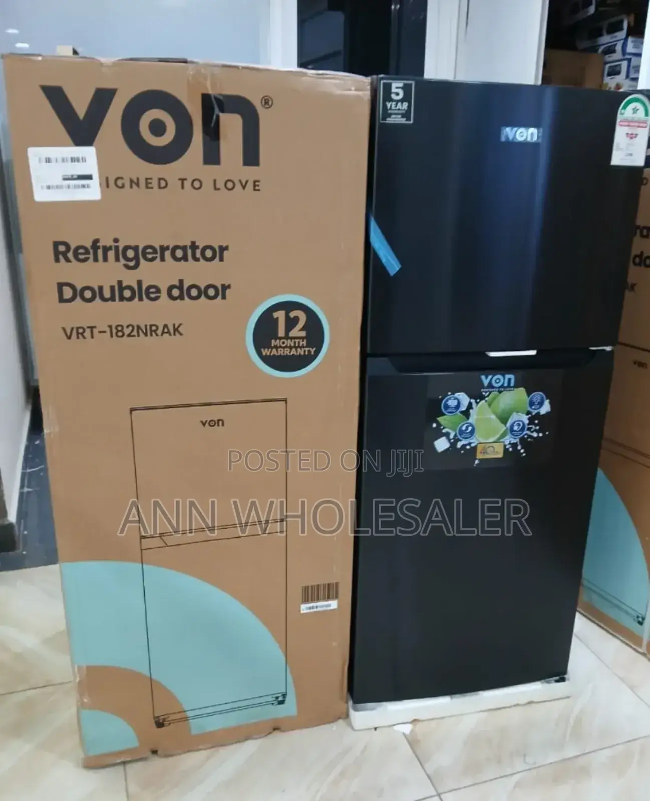 181 Litres No Frost Von Fridge TMF VRT v/N