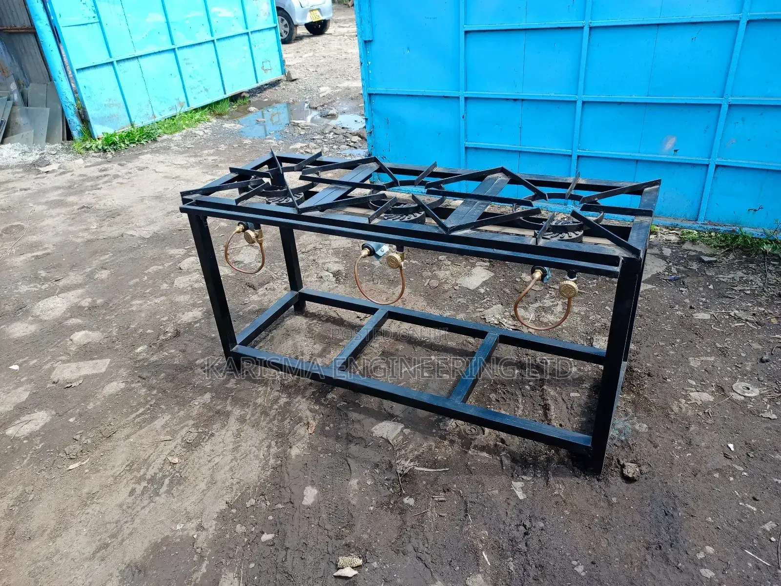 Three Burners Mild Steel Gas Cooker