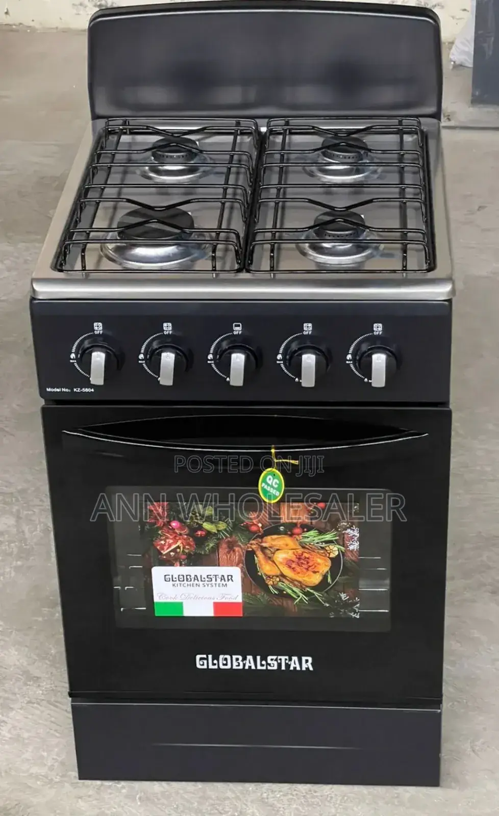 Globalstar Full Gas Free Standing Cooker G-4g