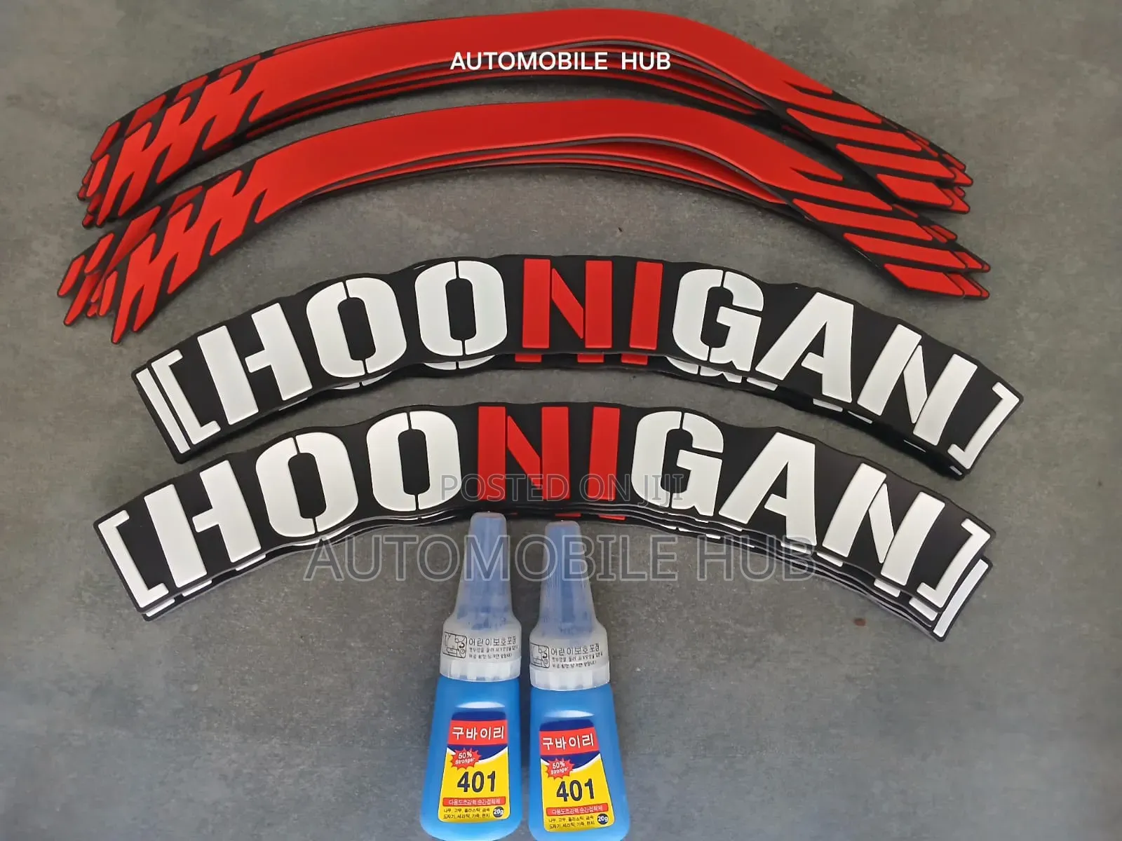 HOONIGAN Tyre Sticker - Tyre Sticker in Cars