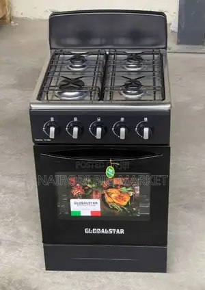 Globalstar 4 Full Gas Free Standing Cooker + Gas Oven G-4g