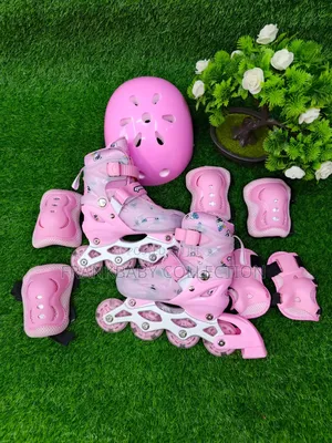 Skating Protective Gears Full Set + Roller Skates Shoes