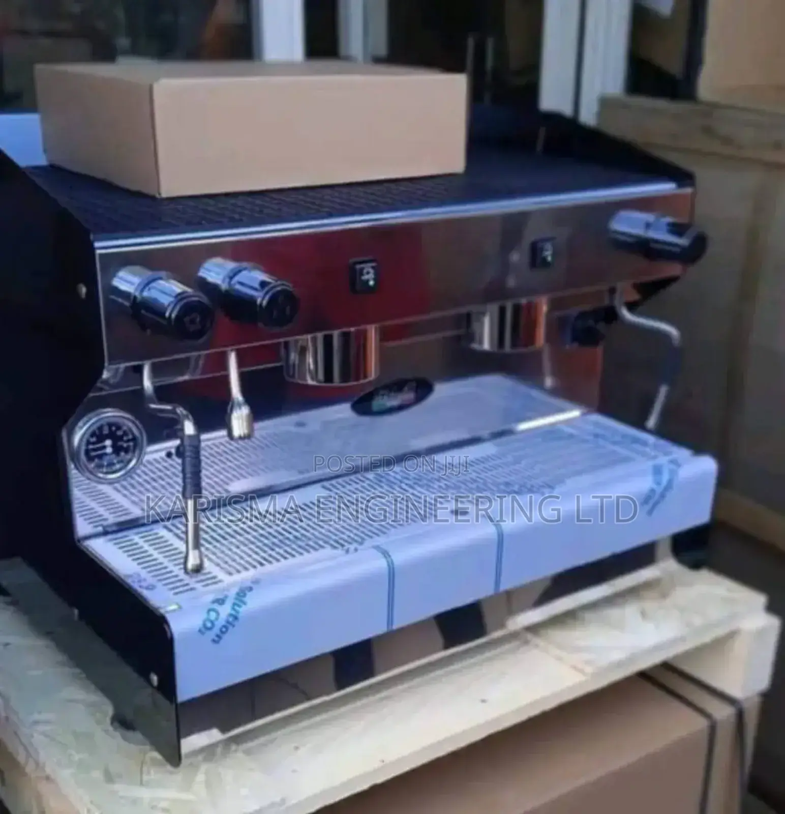 Double Group Coffee Machine