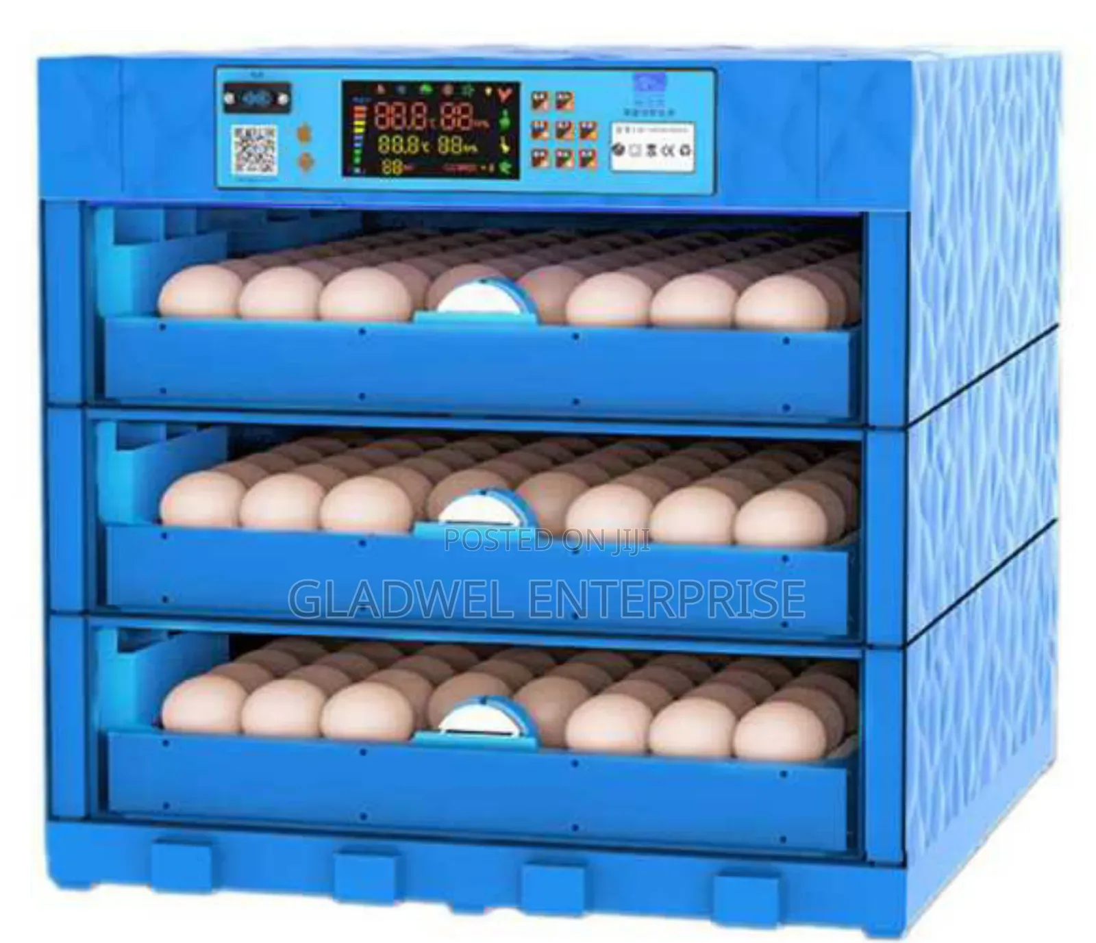 Available 192eggs Incubator.Automatic DC and Electric