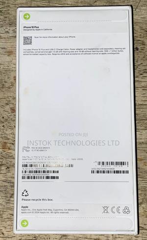 New Apple iPhone 16 Plus 128 GB Black - thumbnail 2