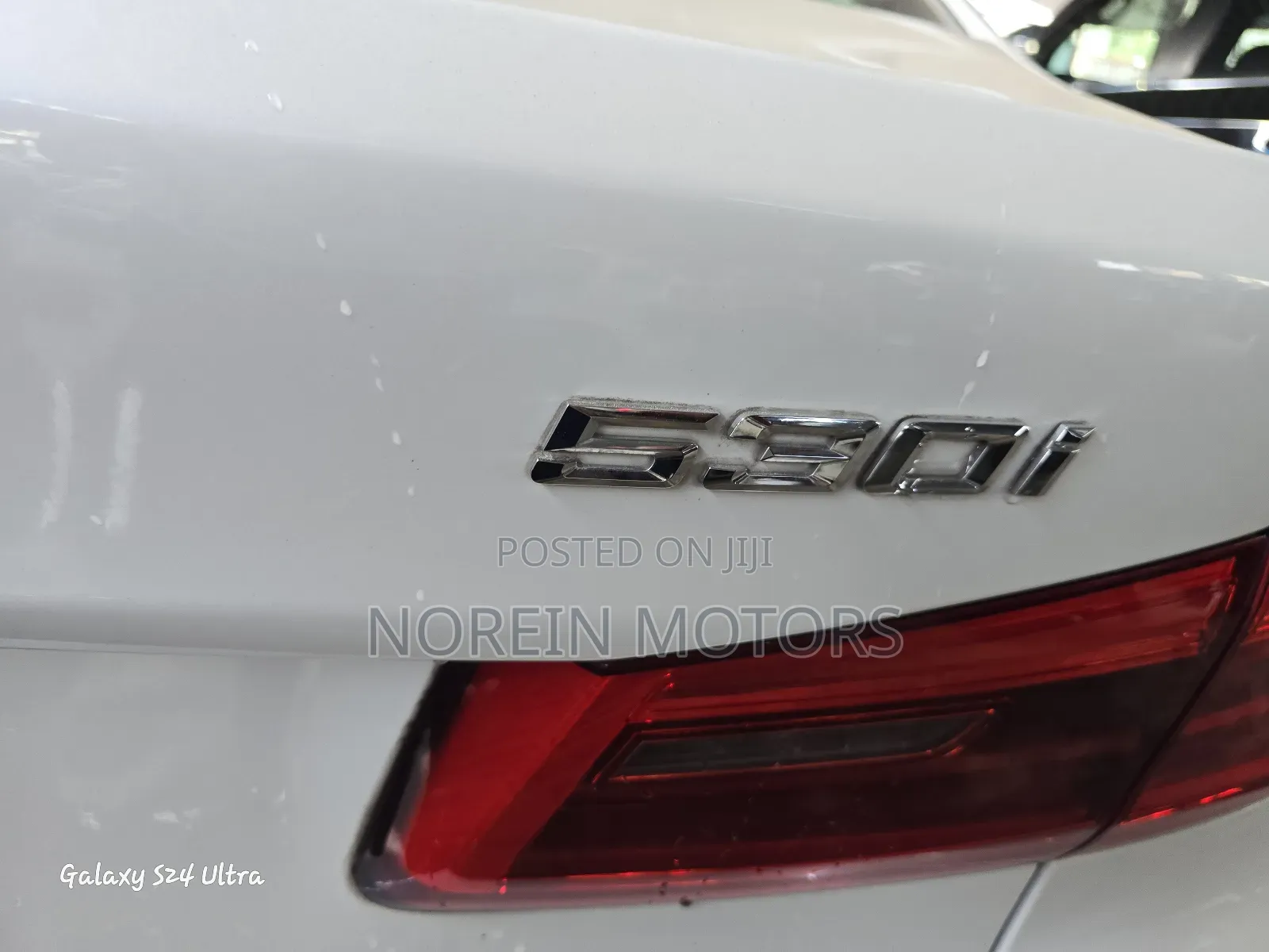 BMW 530i 2017 Off white