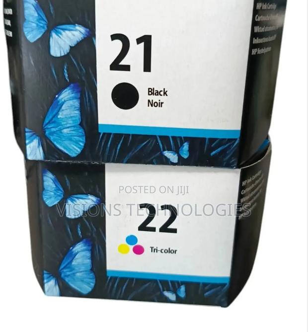 Hp 21 and 22 Ink Cartridge - main view