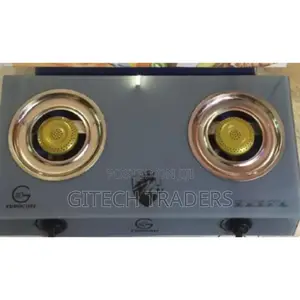 Eurochef Table Top Gas Cooker,2 BURNER a STRONG Glass