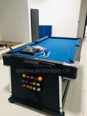 7ft Multigame Table - Pool, Air Hockey, Table Tennis Model D