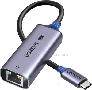 UGREEN USB Type C to 100/1000m Ethernet Adapter Space Gray