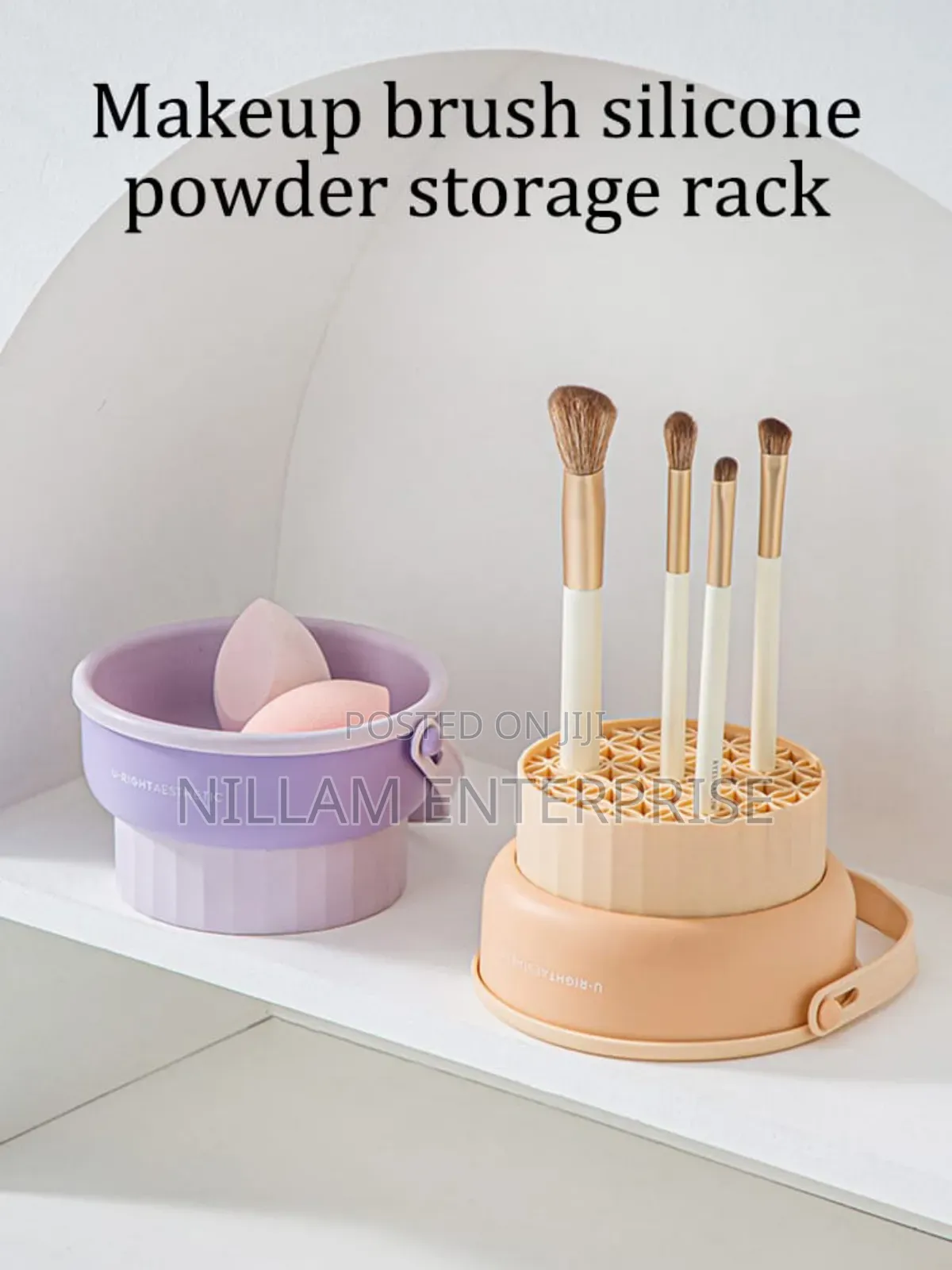2 In 1silicone Makeup Brush