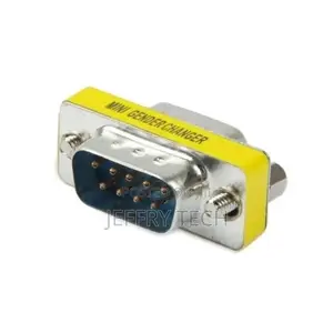 Serial RS232 DB9 9 Pin Male to Male Adapter Converter