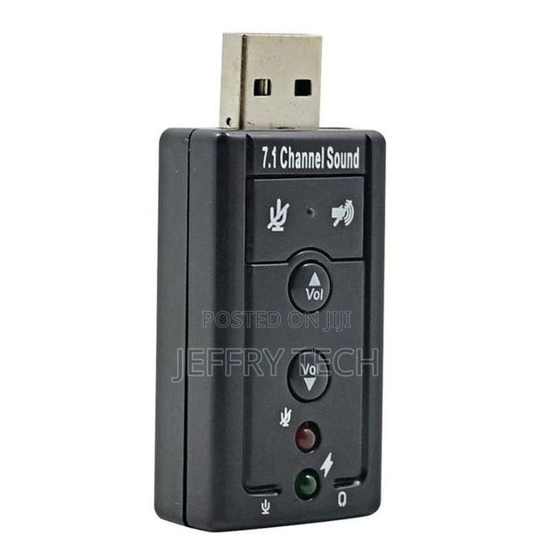 TISHRIC 5HV2 7.1 External USB Sound Card Adapter 3.5mm Jack - main view