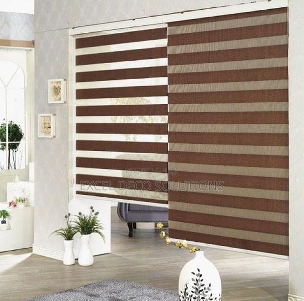 Minimalist Touch Stylish Zebra Roller Window Blinds