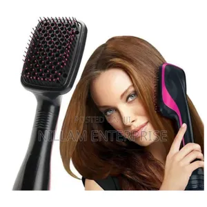 3-in-1 Hair Straightener Brush