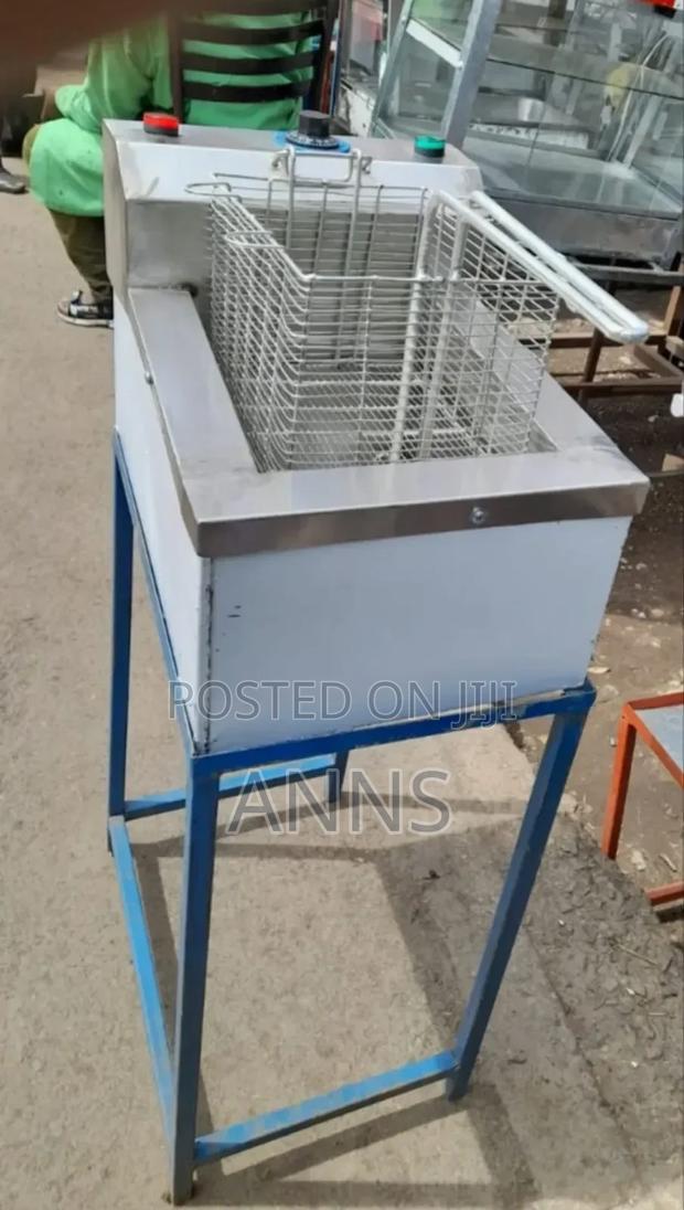 Jua Kali Single Deep Fryer - main view