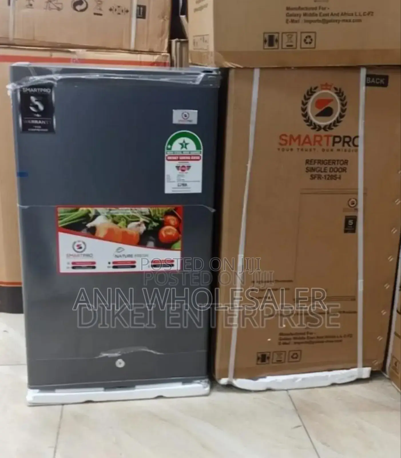 Smart Pro SFR-120S-I Single Door Refrigerator - 90L SP