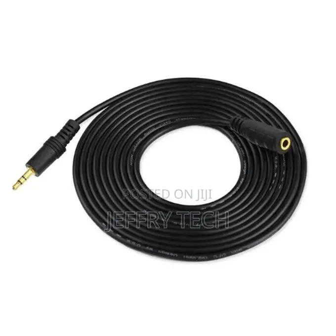 5m Male to Female 3.5mm Audio Cable AUX Jack Connector