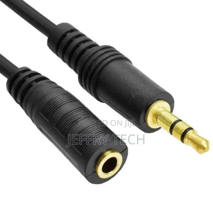 5m Male to Female 3.5mm Audio Cable AUX Jack Connector