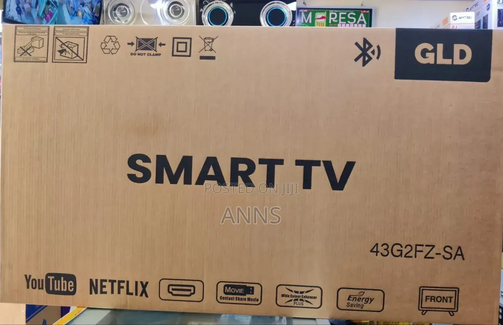 GLD 43" Smart Frameless Television With Bluetooth