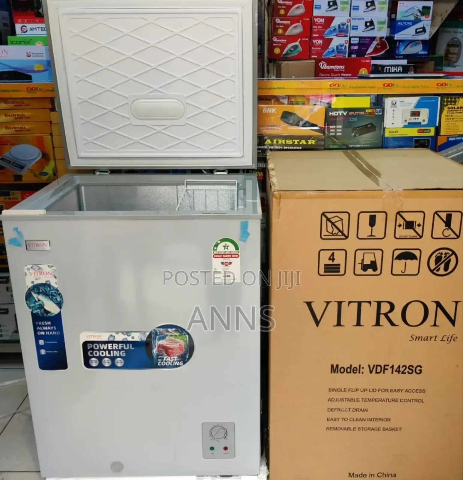 Vitron 142L -VDF142SG Deep Freezer