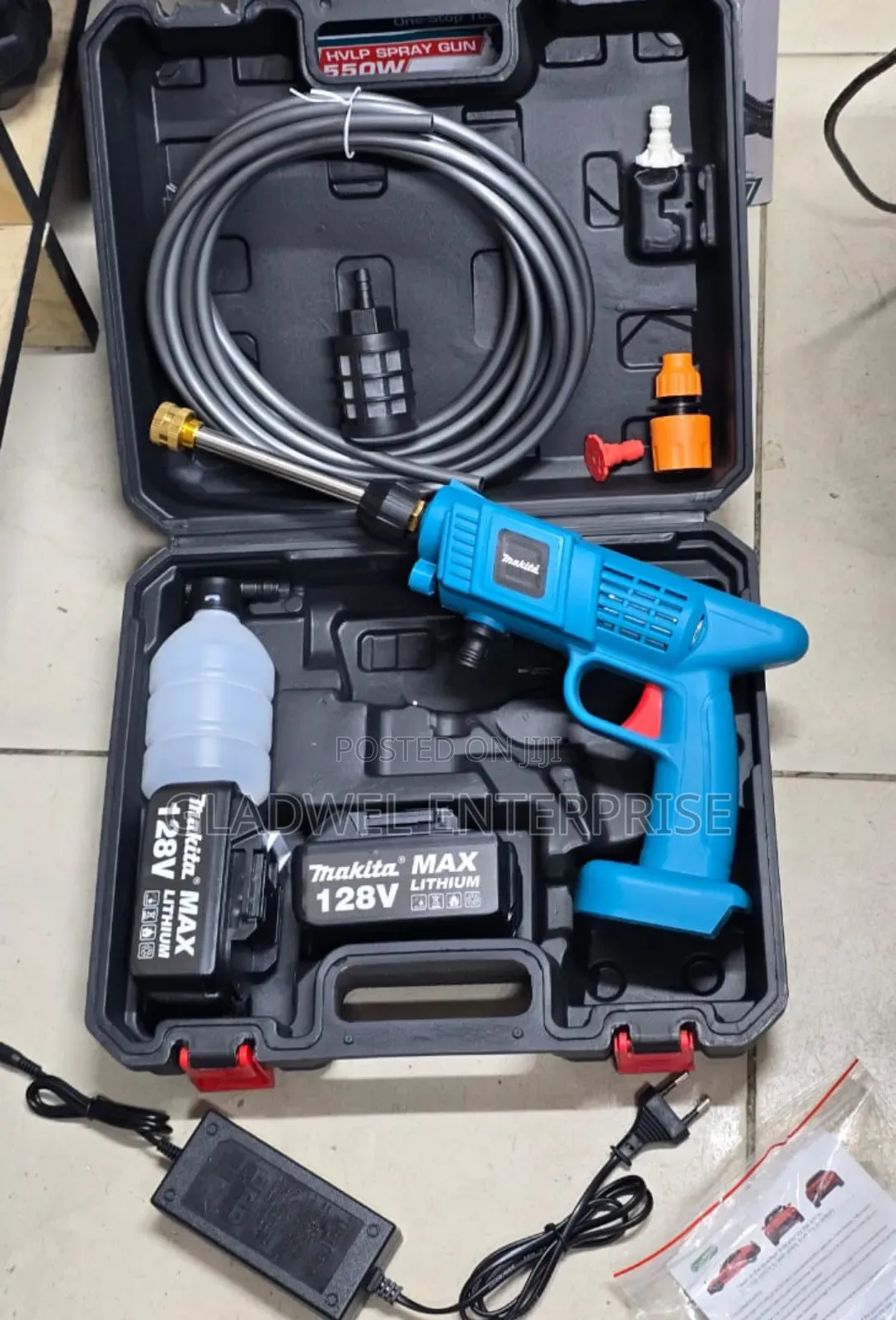 128v Cordless Pressure Washer High Quality