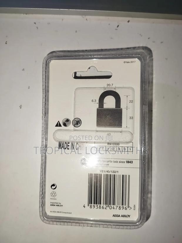 Yale Brass Padlock(40mm) - thumbnail 2