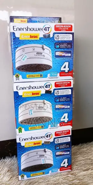 Enershower 4T for Normal and Salty Water